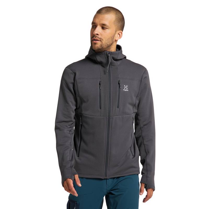 Haglfs Roc Nordic Mid Hood Fleecejacke Herren