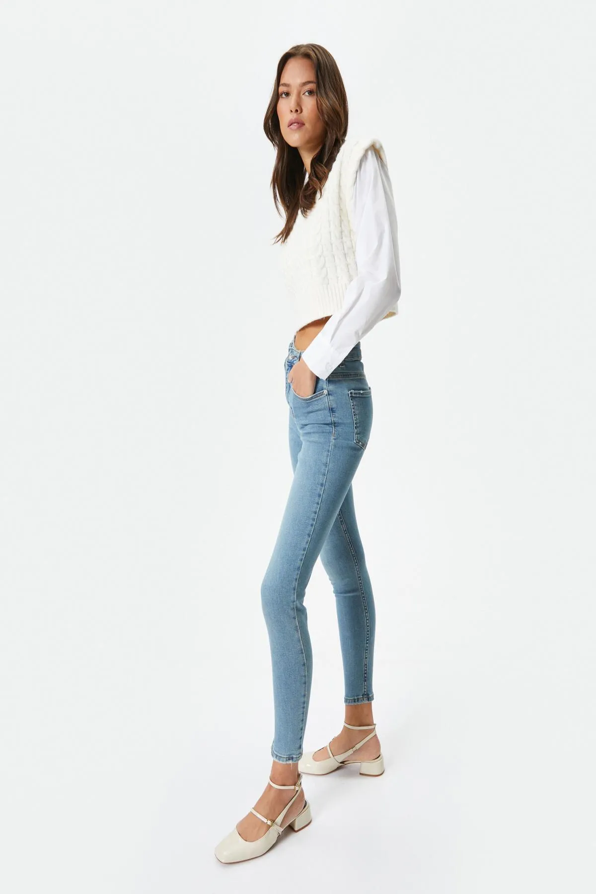 Koton  Jeans - Blau - Skinny