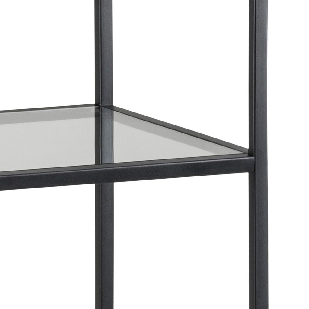 Eck-Regal Seaford Glas 120 cm