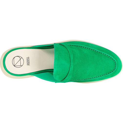 ekonika Mules mit trendigen Ziernähten