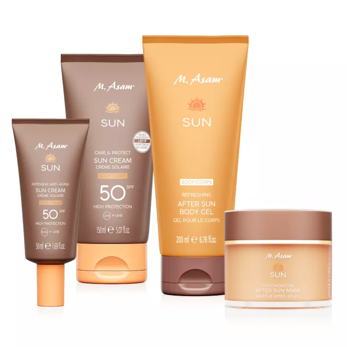 SUN Gesicht & Körper Sonnenpflege-Set 4-teilig LSF 50