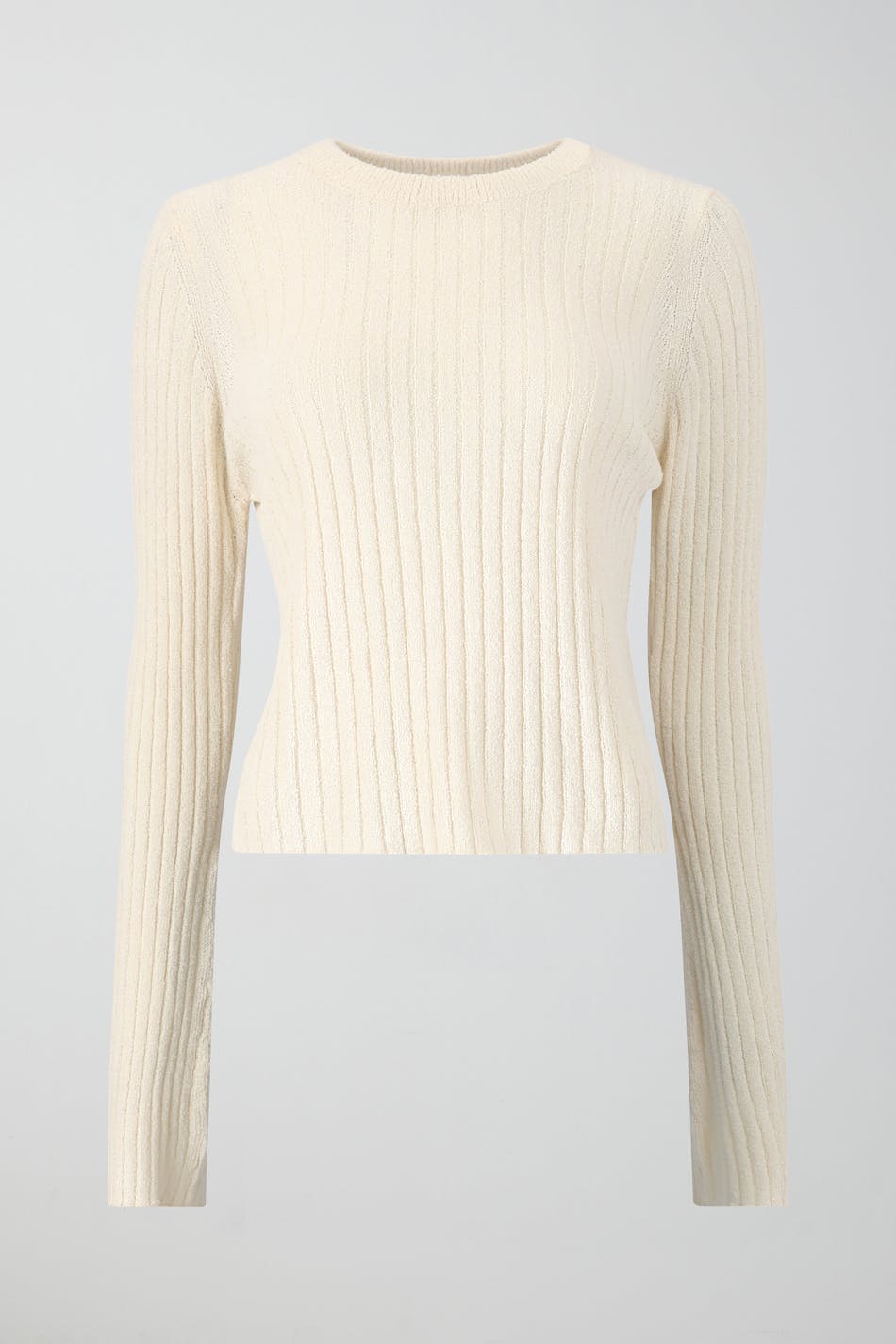 Wide sleeve knit top