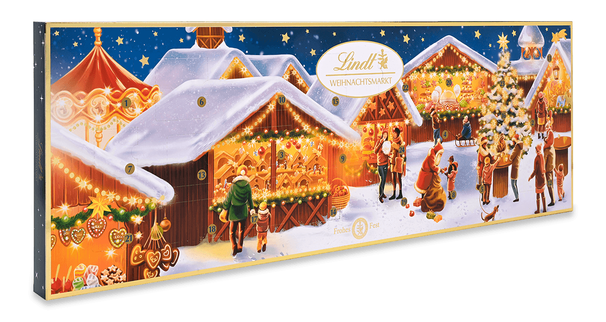 Weihnachtsmarkt Adventskalender, 250g