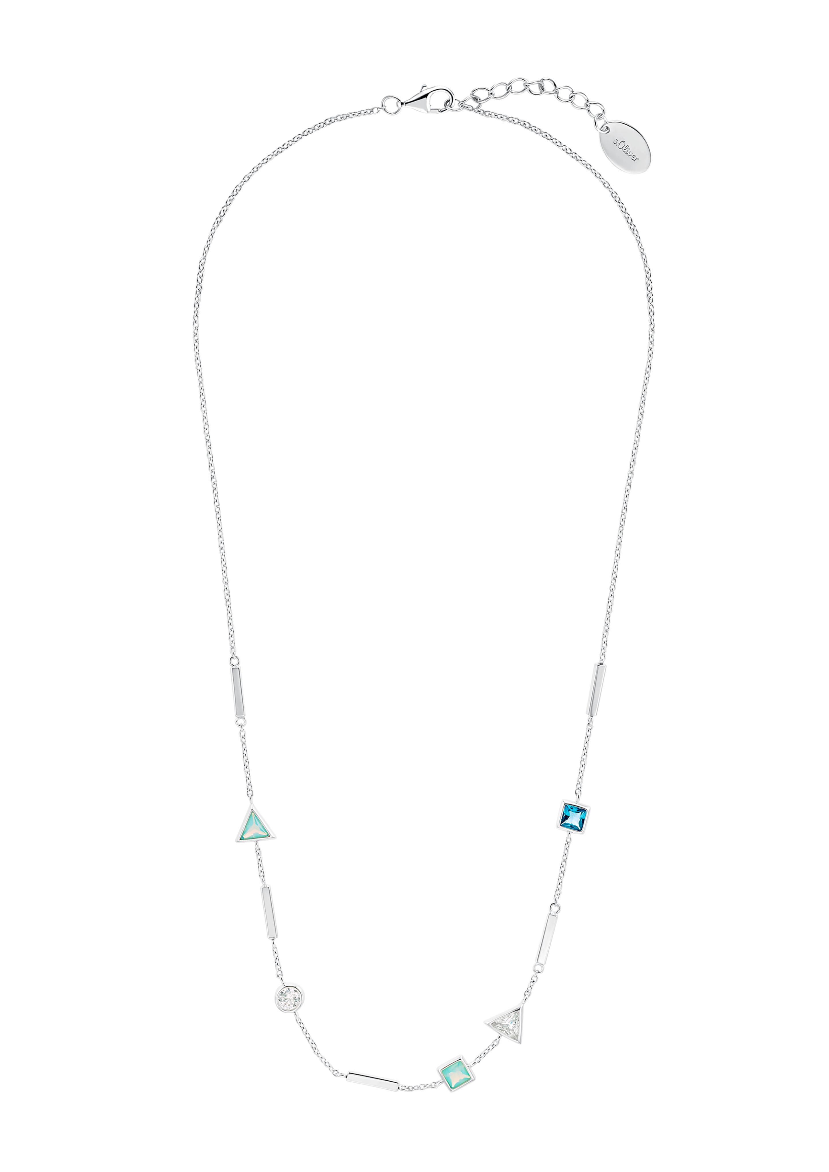 Silber-Halskette Zirkonia  6006366-92
