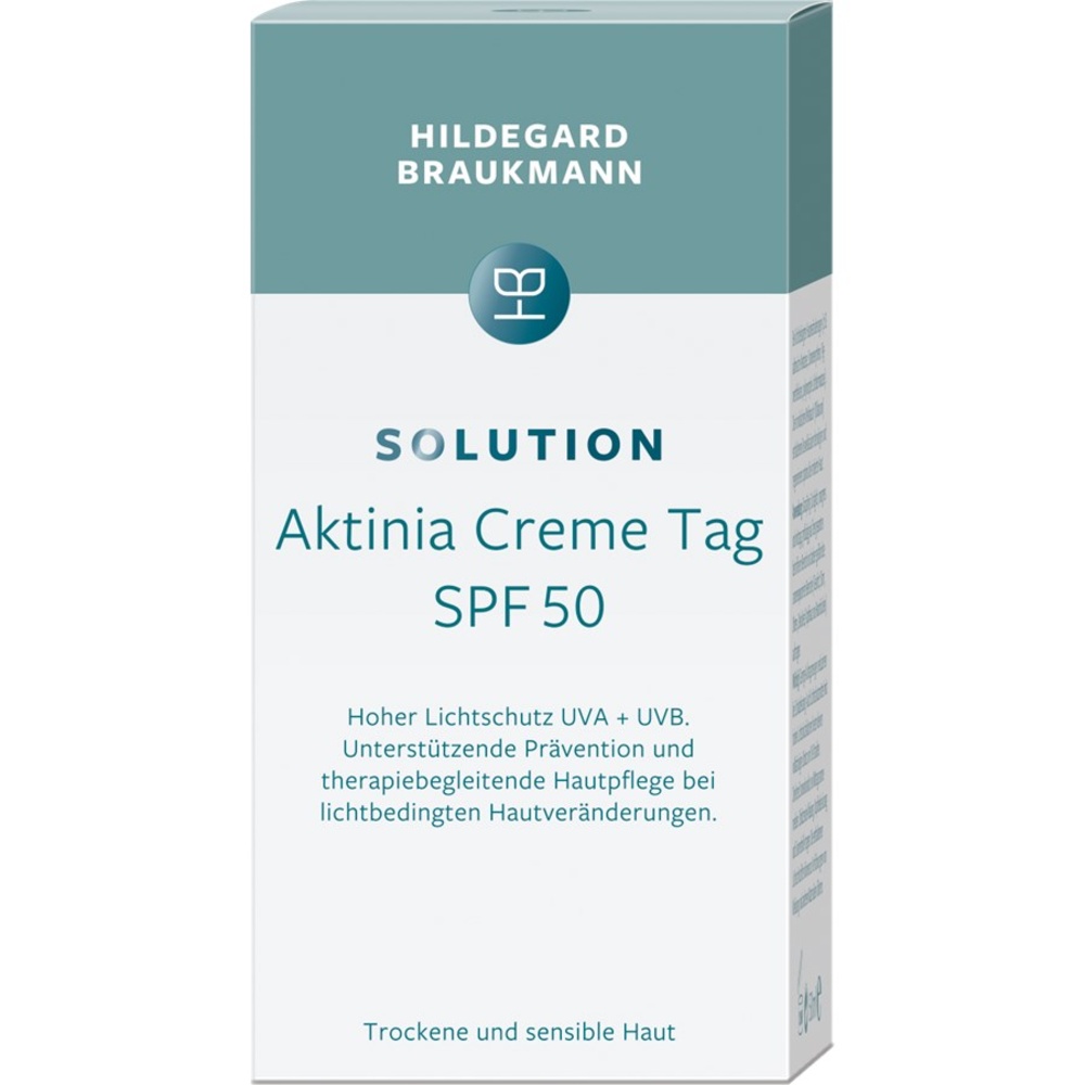 Hildegard Braukmann Crème Aktinia SPF 50 Soin visage