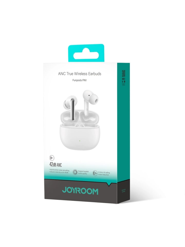 COFI 1453 Funpods kabellose In-Ear-TWS Bluetooth 5.4 ANC ENC-Kopfhörer in Weiß günstig kaufen onesize