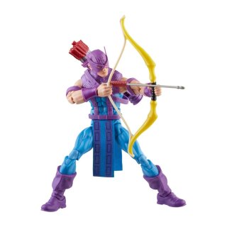Avengers Marvel Legends Actionfigur: Hawkeye with Sky-Cycle