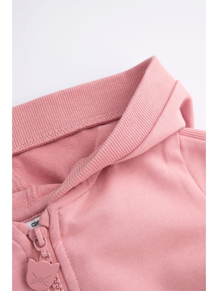 Coccodrillo Reißverschlussjacke in gedämpftes Rosa günstig kaufen