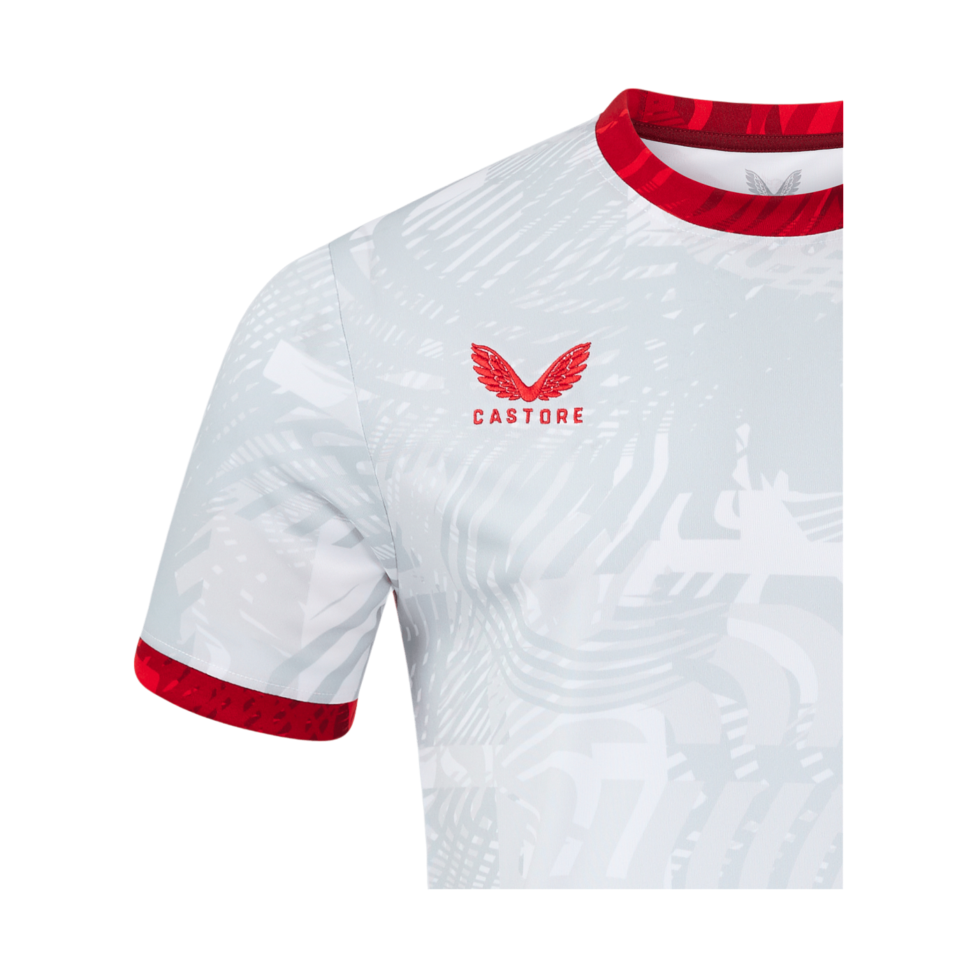 Castore 1. FC Kaiserslautern Trikot Away 2024/2025 Weiss F001