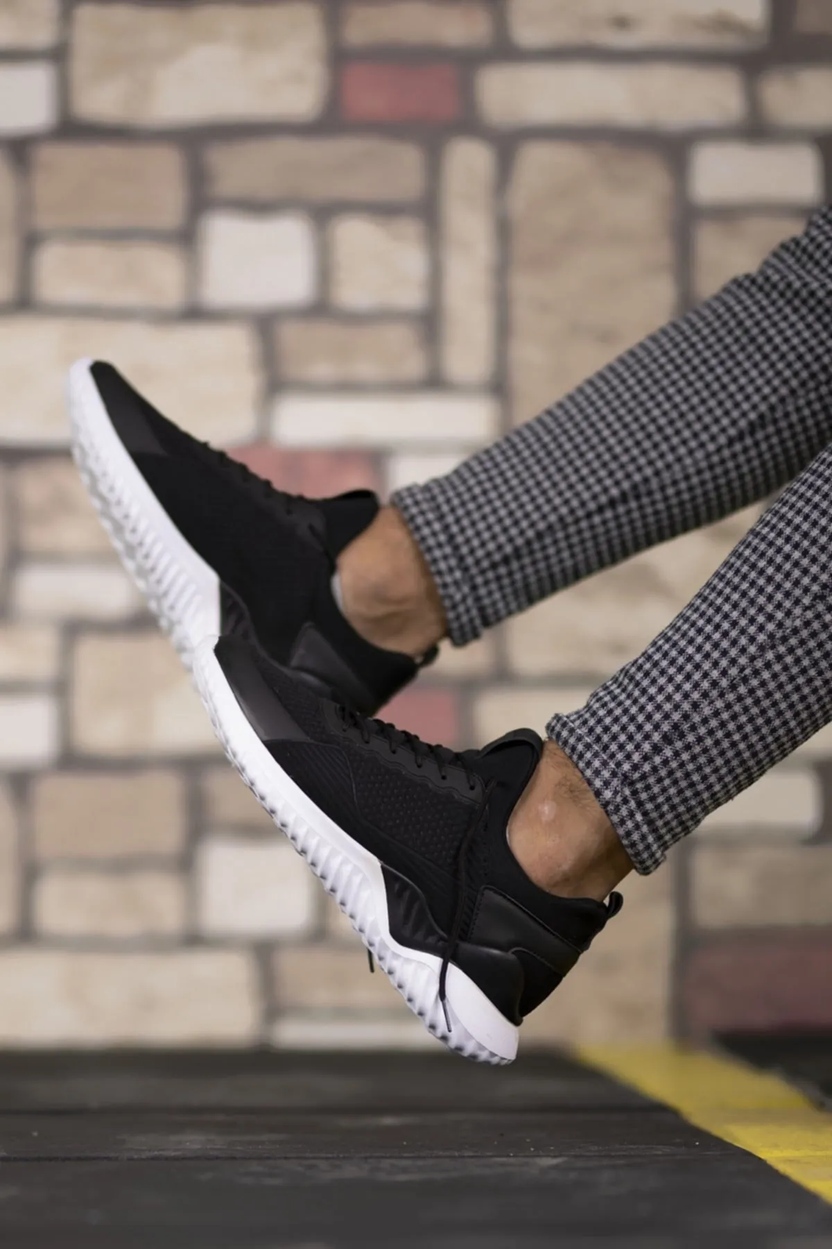 Riccon  Sneaker - Schwarz - Flacher Absatz