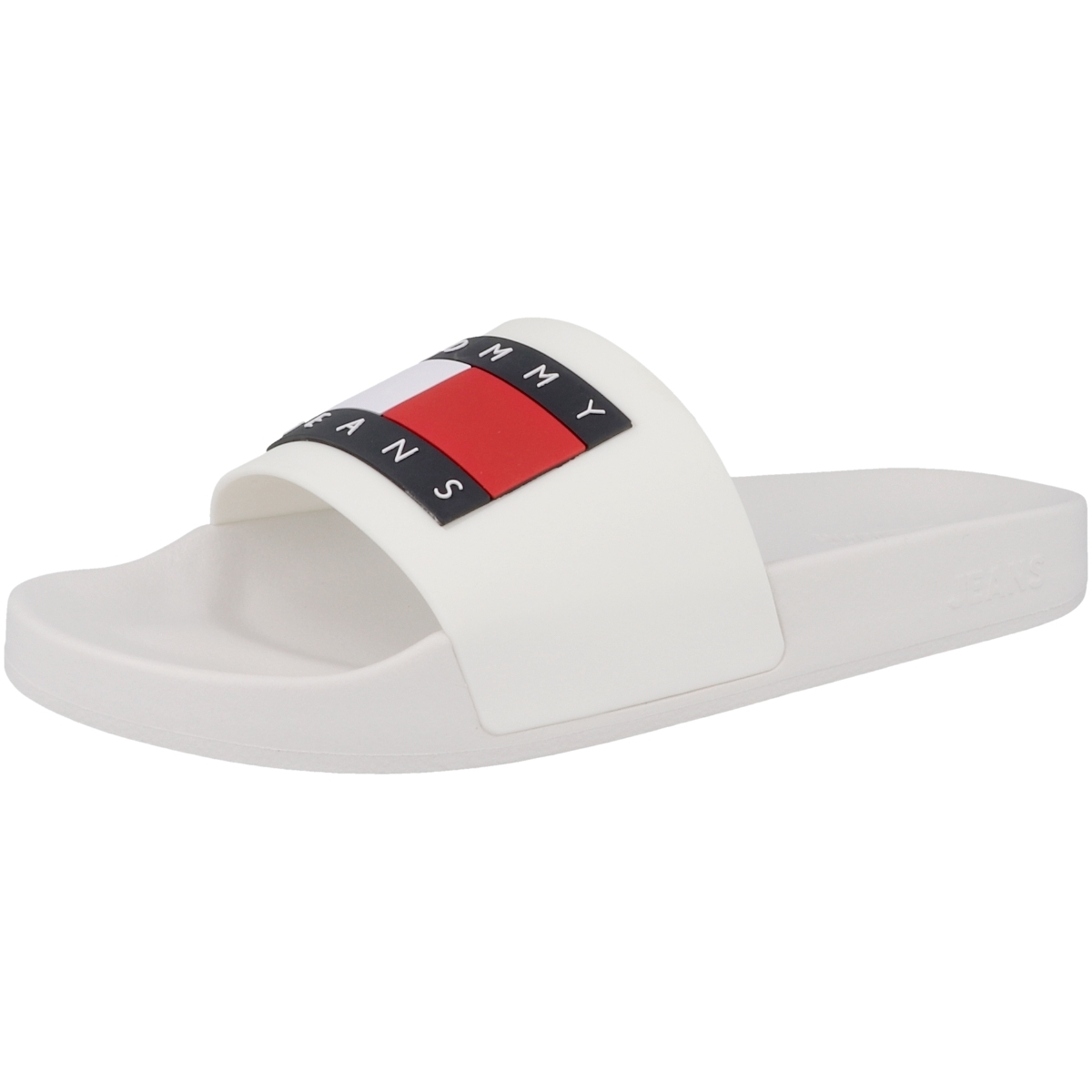 Tommy Hilfiger Tommy Jeans Flag Pool Slide Badelatschen creme