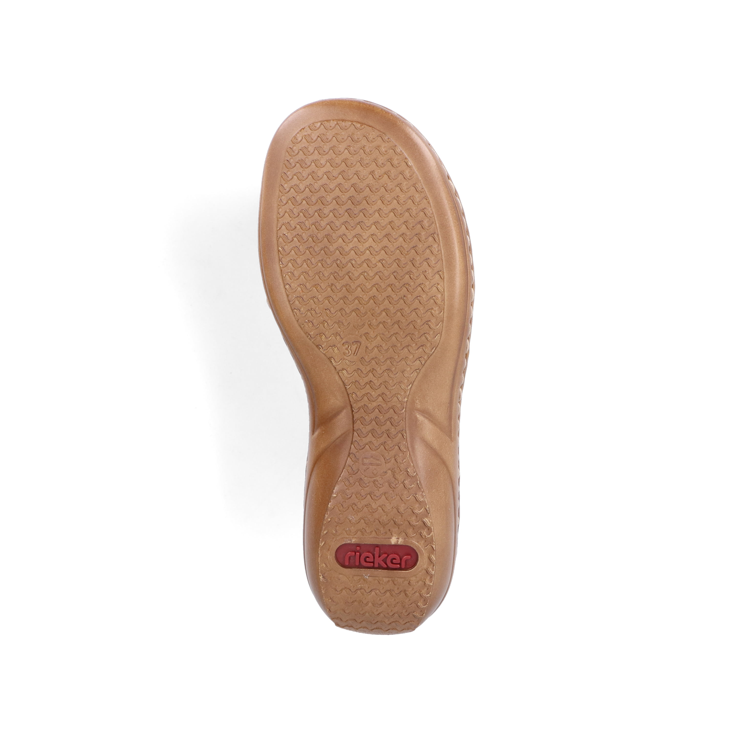 Rieker Damen Riemchensandalen karamellbraun