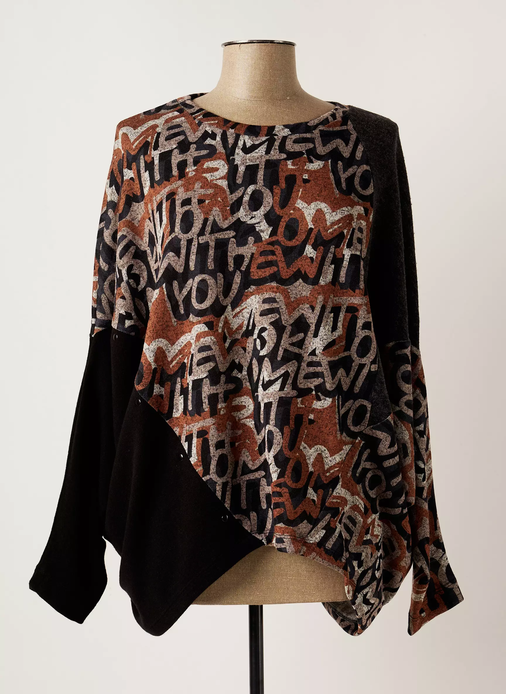 Franck Anna Pulls Femme couleur noir