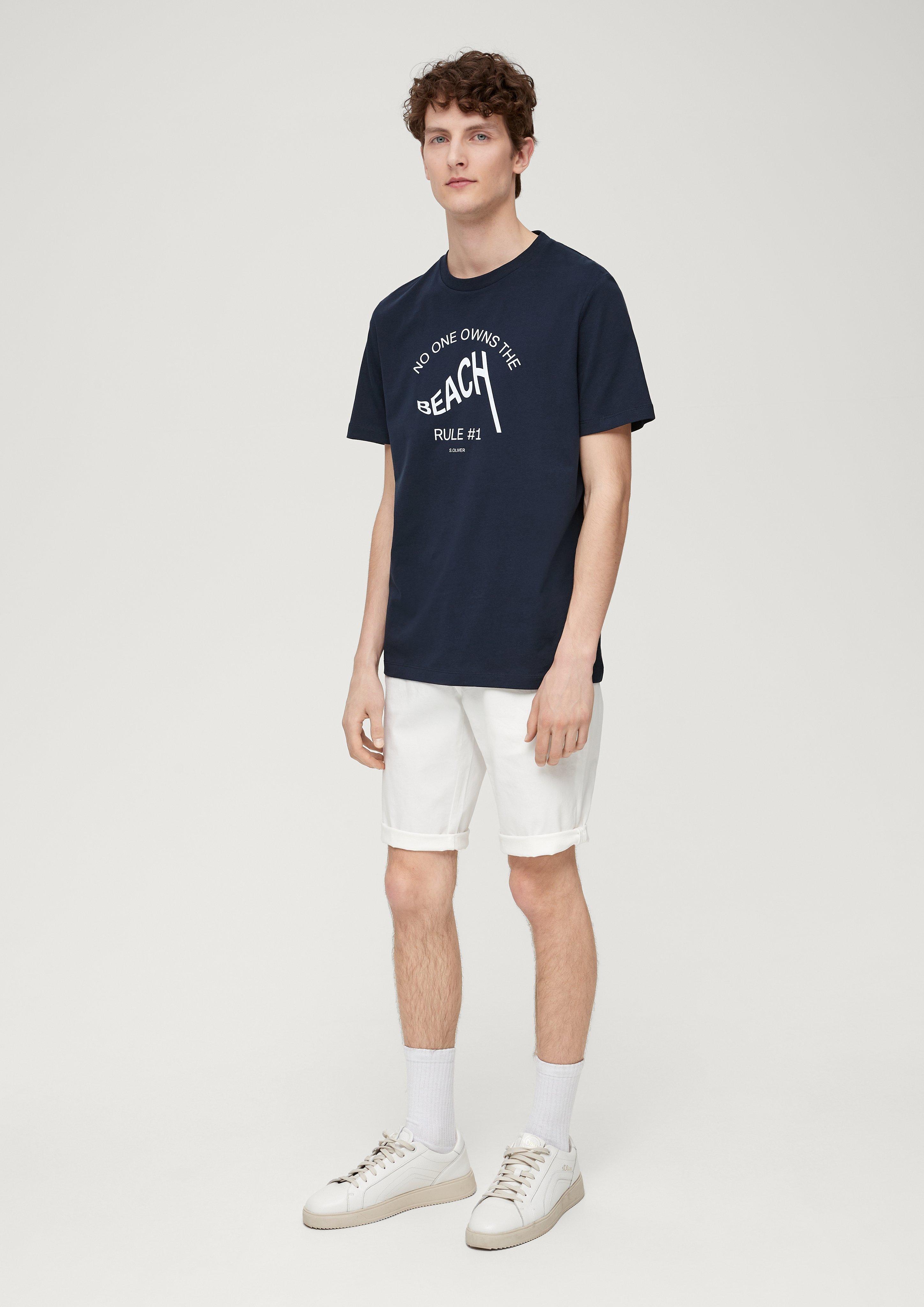 Baumwollshirt mit Frontprint  2137550-59D3