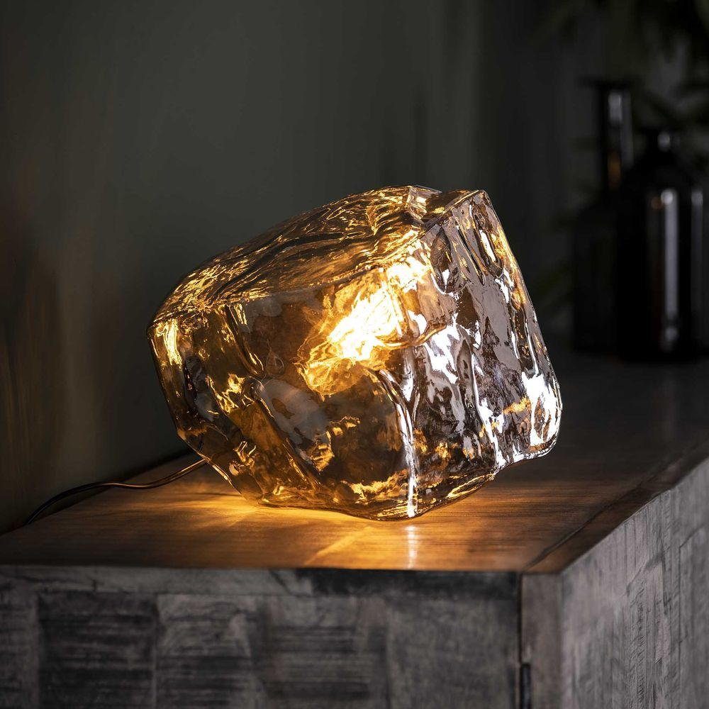famlights Tischleuchte, Tischleuchte Jakub in Chrom E27, keine Angabe, Leuchtmittel enthalten: Nein, warmweiss, Tischleuchte, Nachttischlampe, Tischlampe