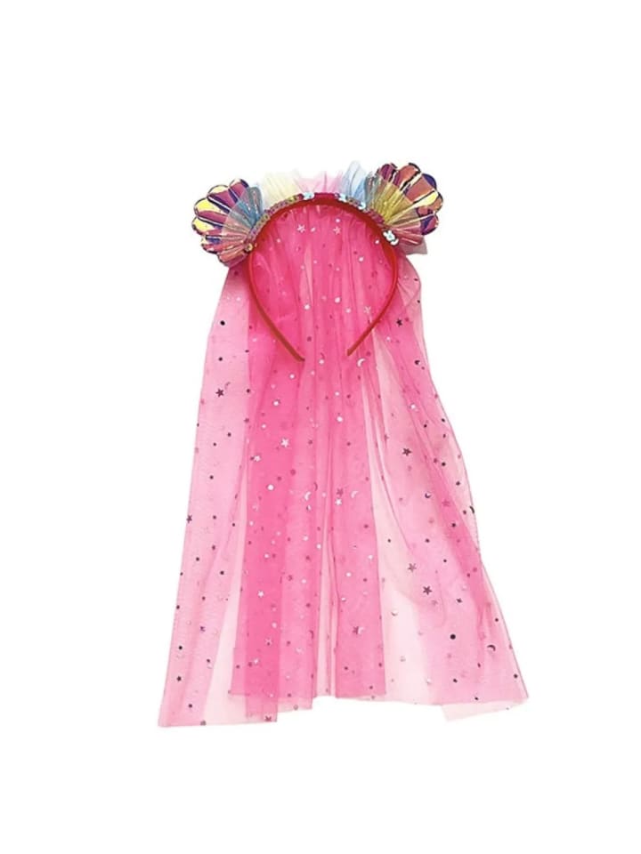 Toi-Toys Mermaids Verkleidungsset Meerjungfrau (Kleid, Diadem, Zauberstab) in pink günstig kaufen onesize