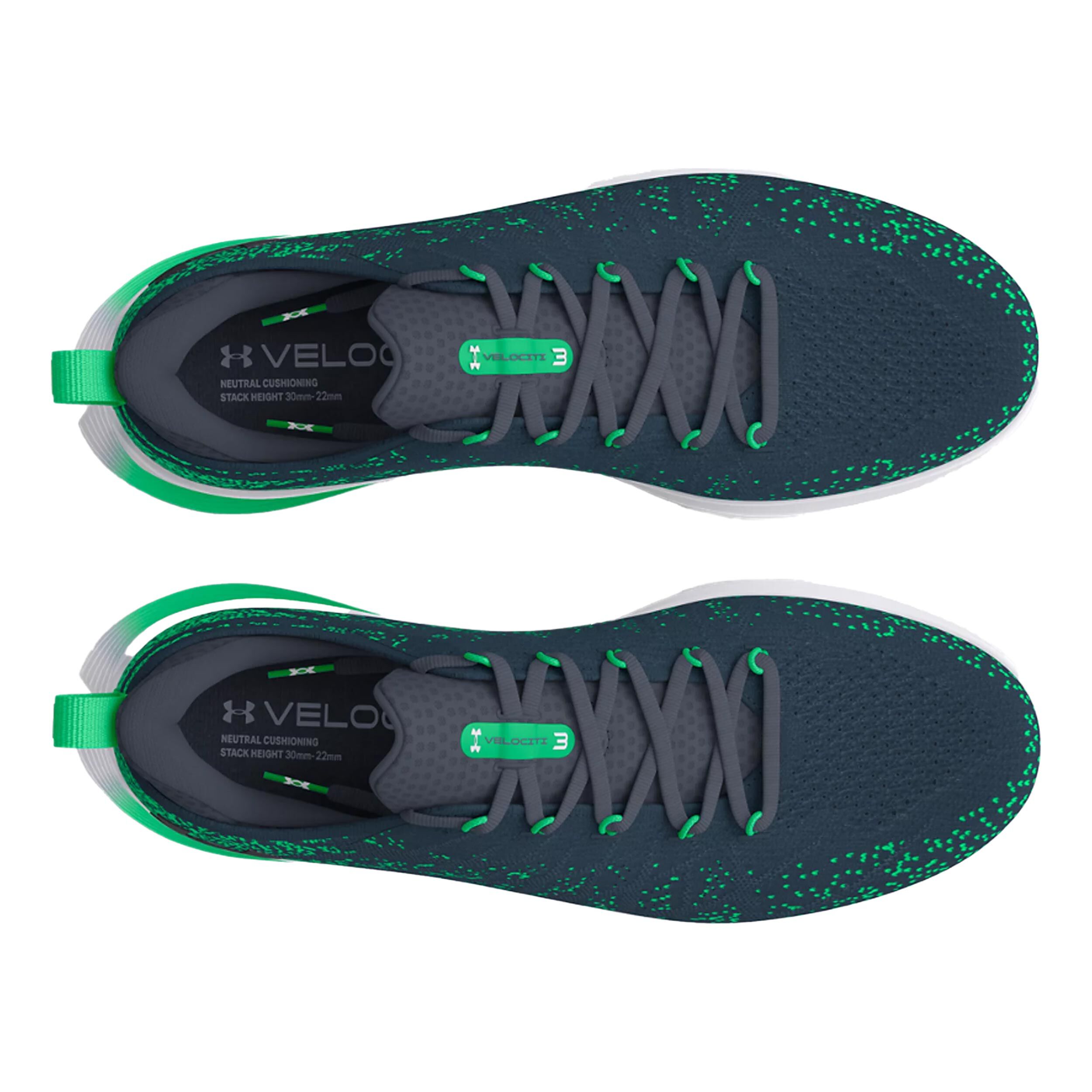 Velociti 3 Neutralschuh Herren - Grau, Grün