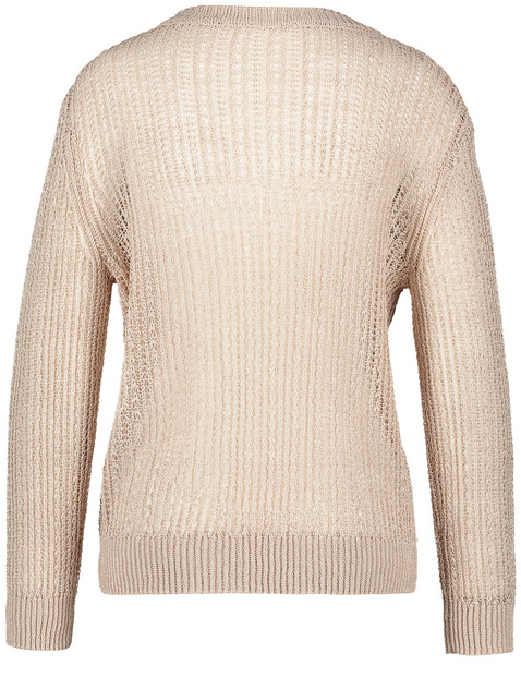 Pullover aus Lochstrick