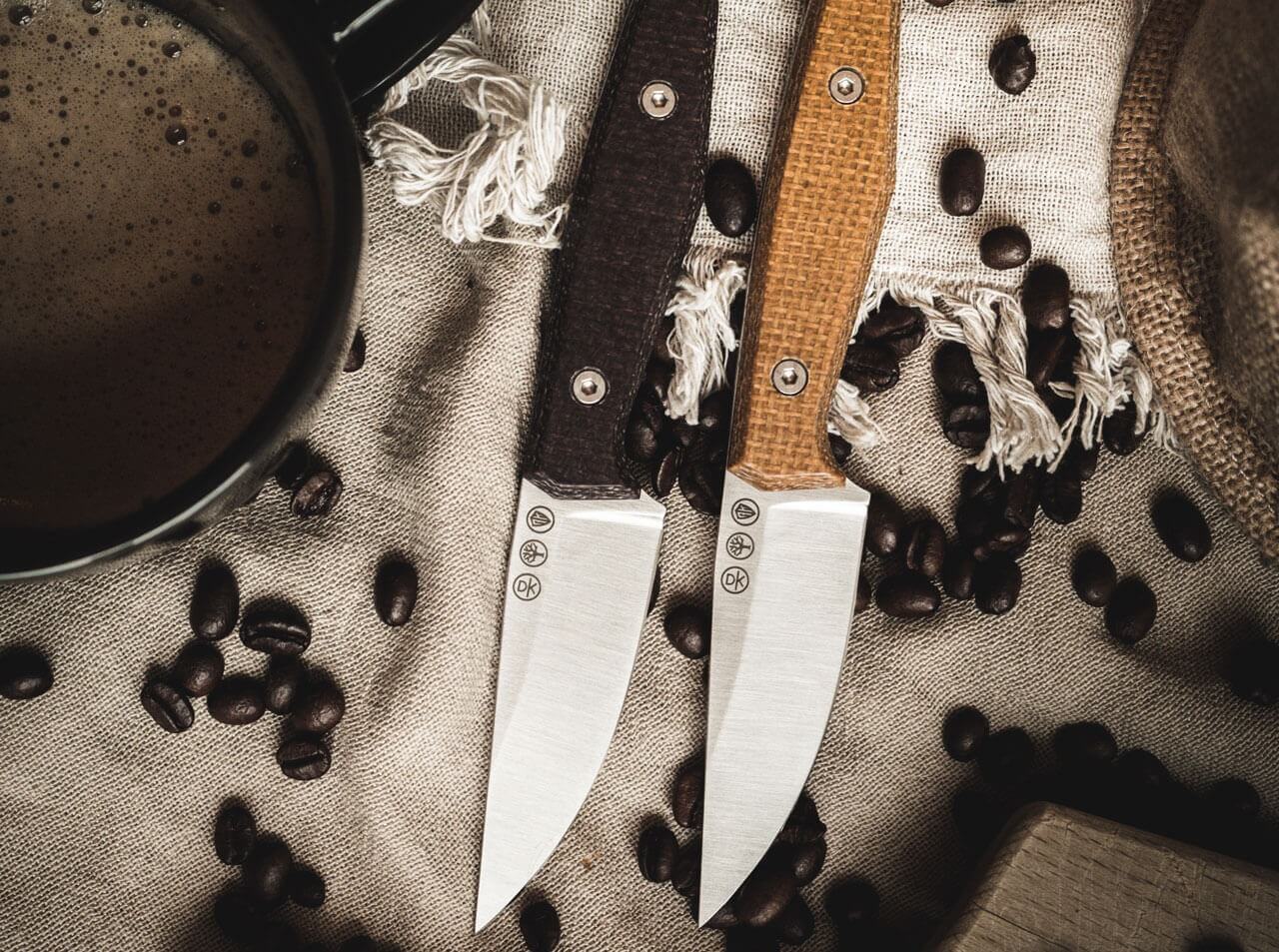 Daily Knives AK1 Droppoint Bison