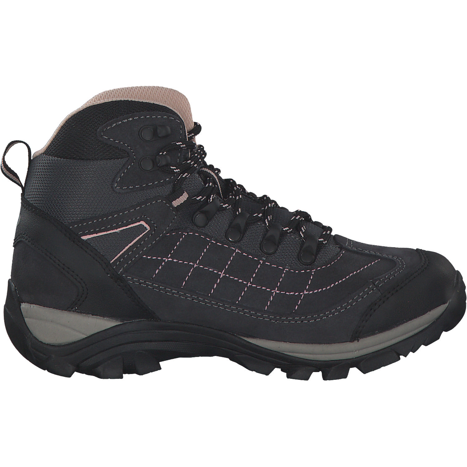EB-Sport Mount Crillon High, Wanderschuhe, Damen, Grau/Rosa