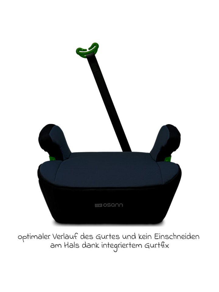 Osann Sitzerhöhung Junior Isofix Gurtfix i-Size ab 7 Jahre in schwarz,grau günstig kaufen onesize