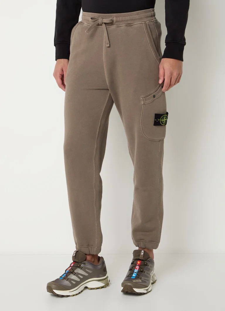 Pantaloni de trening Stone Island 61141 Slim Fit cu logo