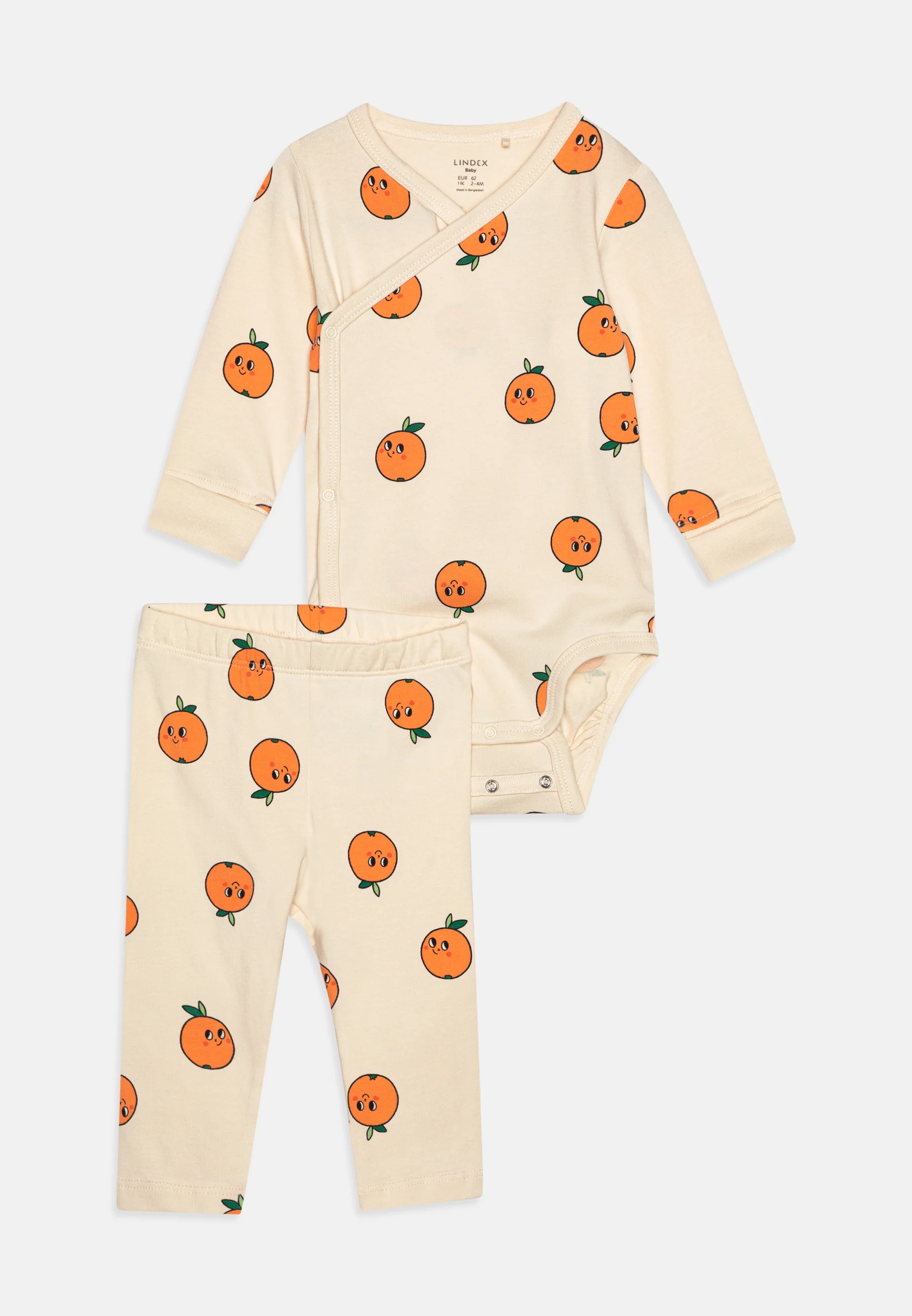 Conjunto unisex Lindex WRAP NARANJAS - Pantalones
