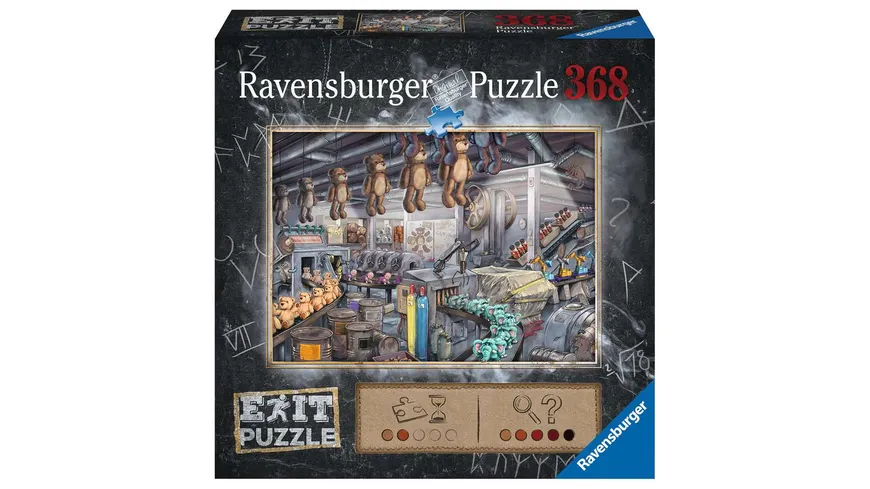 Ravensburger Puzzle - In der Spielzeugfabrik - 368 Teile