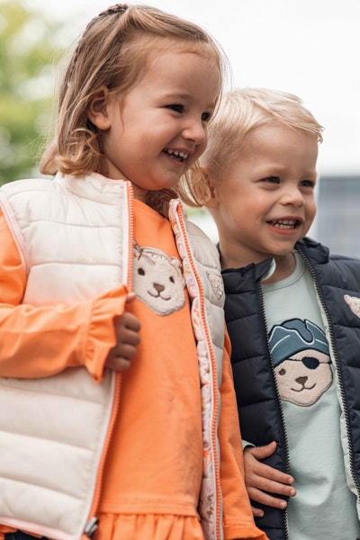 Sweatshirt, orange für Mädchen