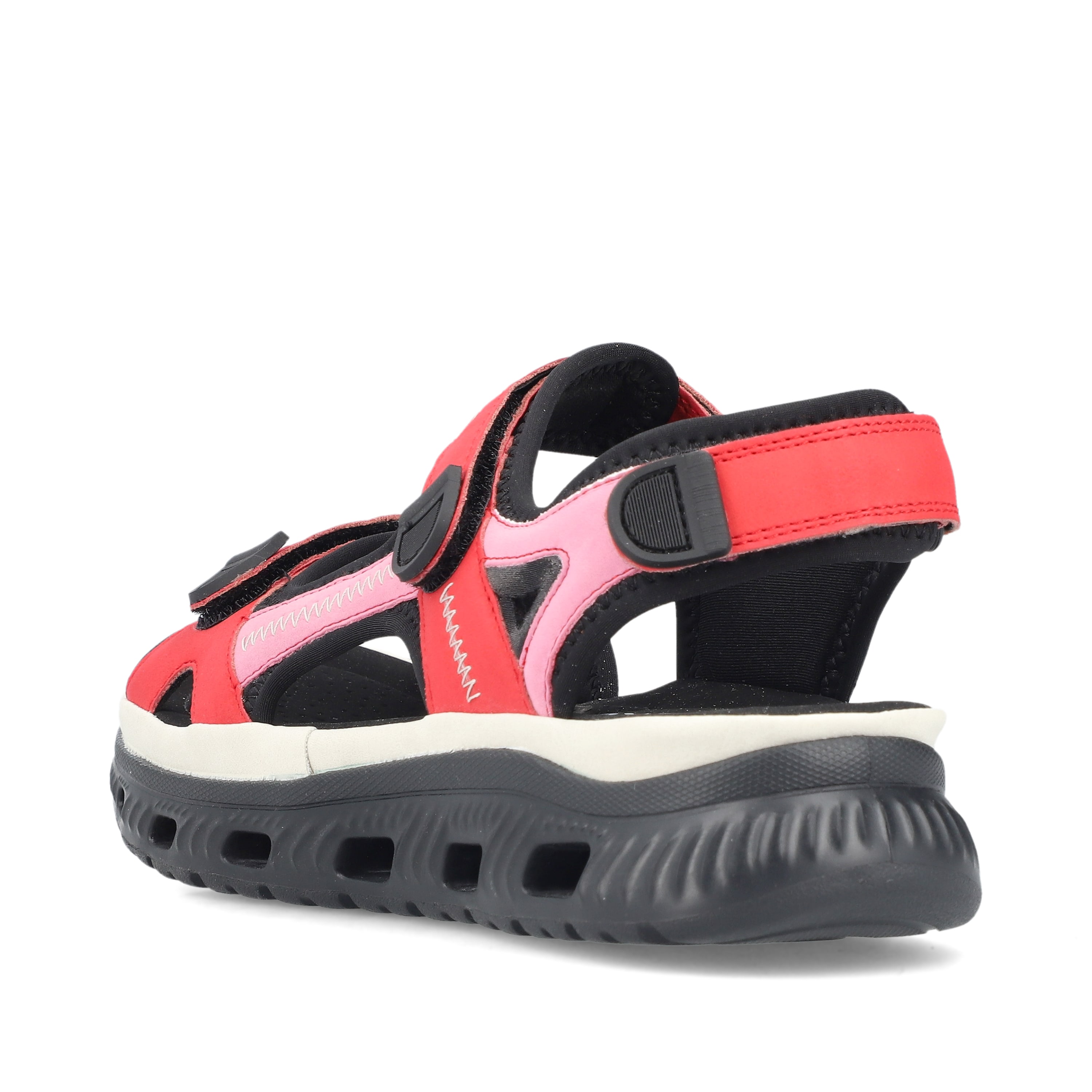 Rieker Damen Trekkingsandalen feuerrot