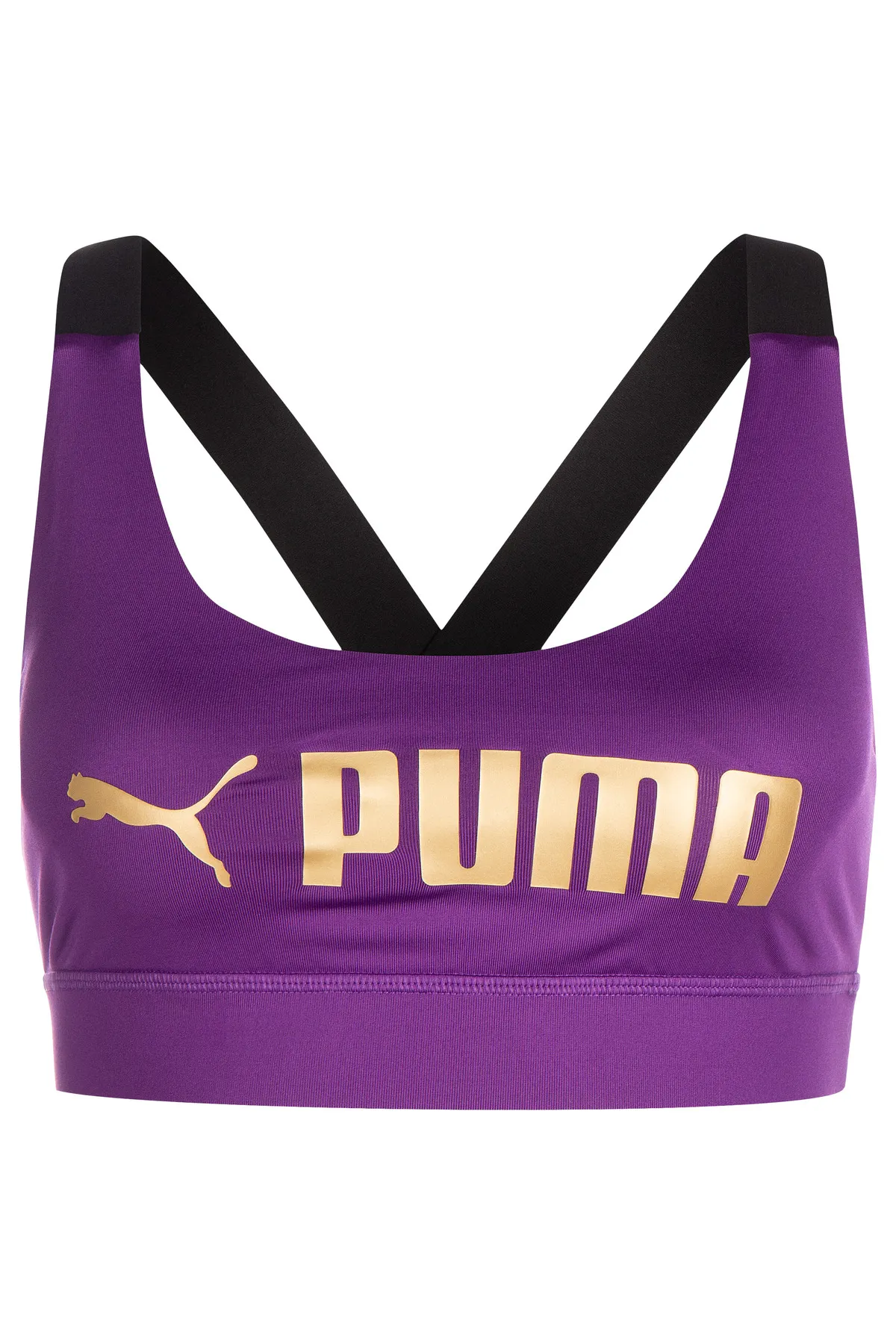 Puma  Sport-BH - Lila - Strukturiert