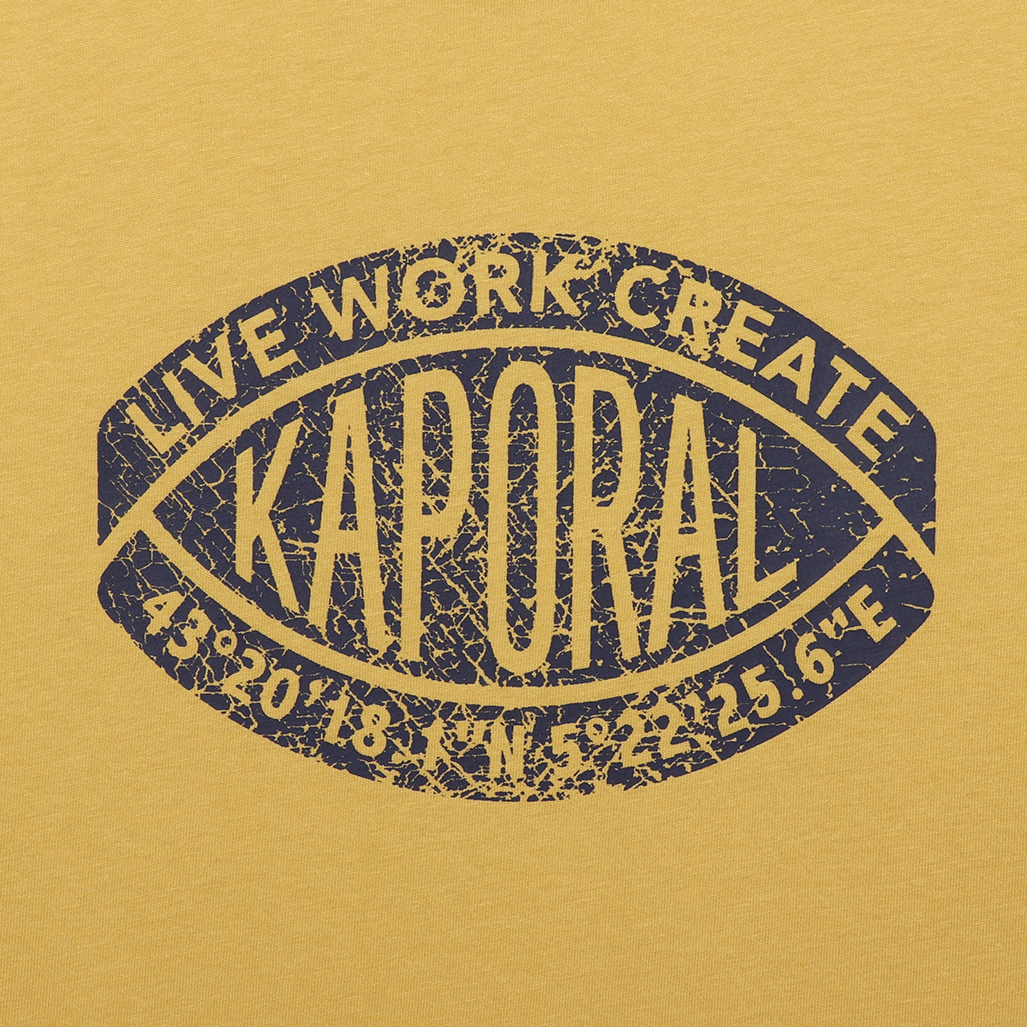 OKIDO  T-shirt jaune Garçon 100% coton