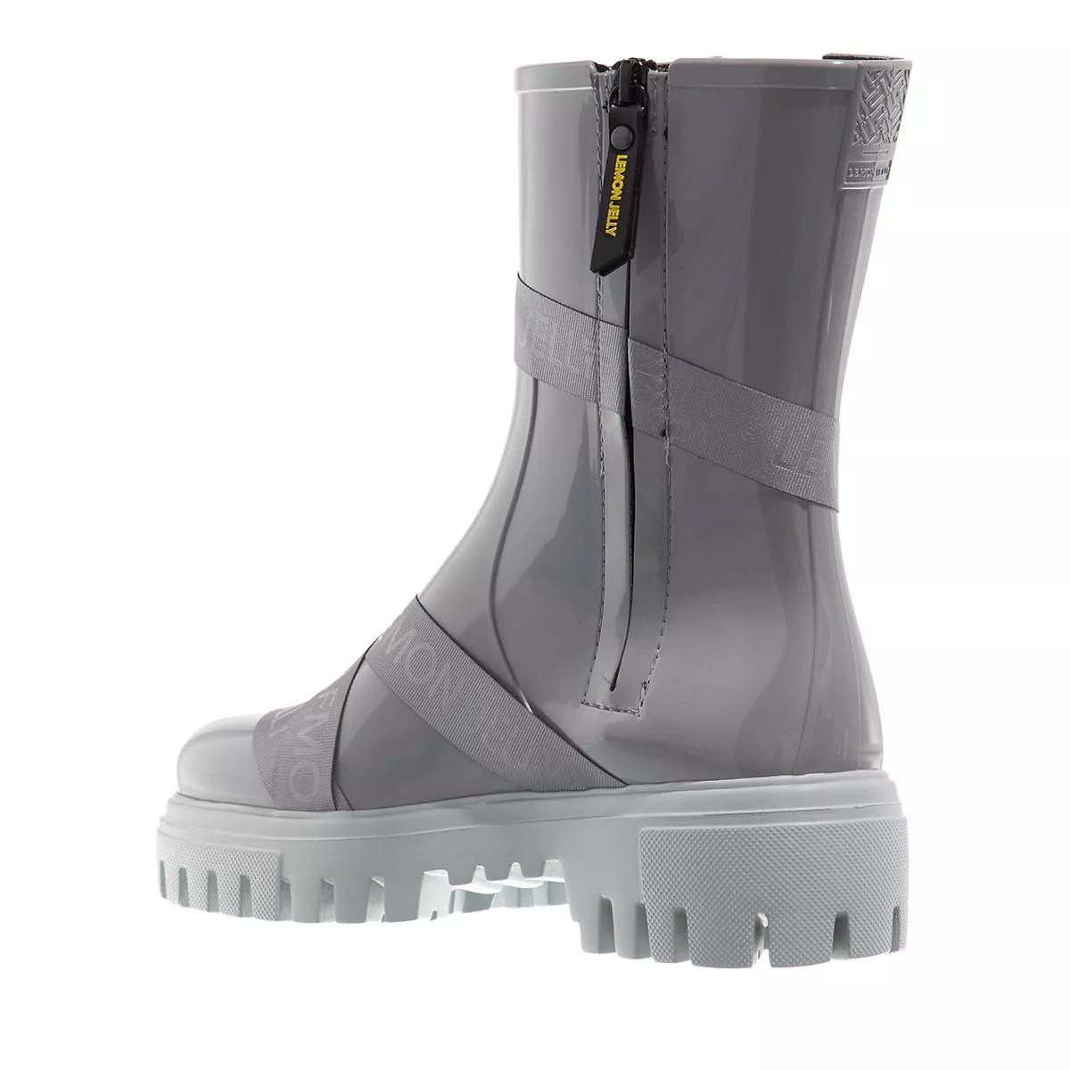 LEMON JELLY Stiefeletten grau Regenstiefel