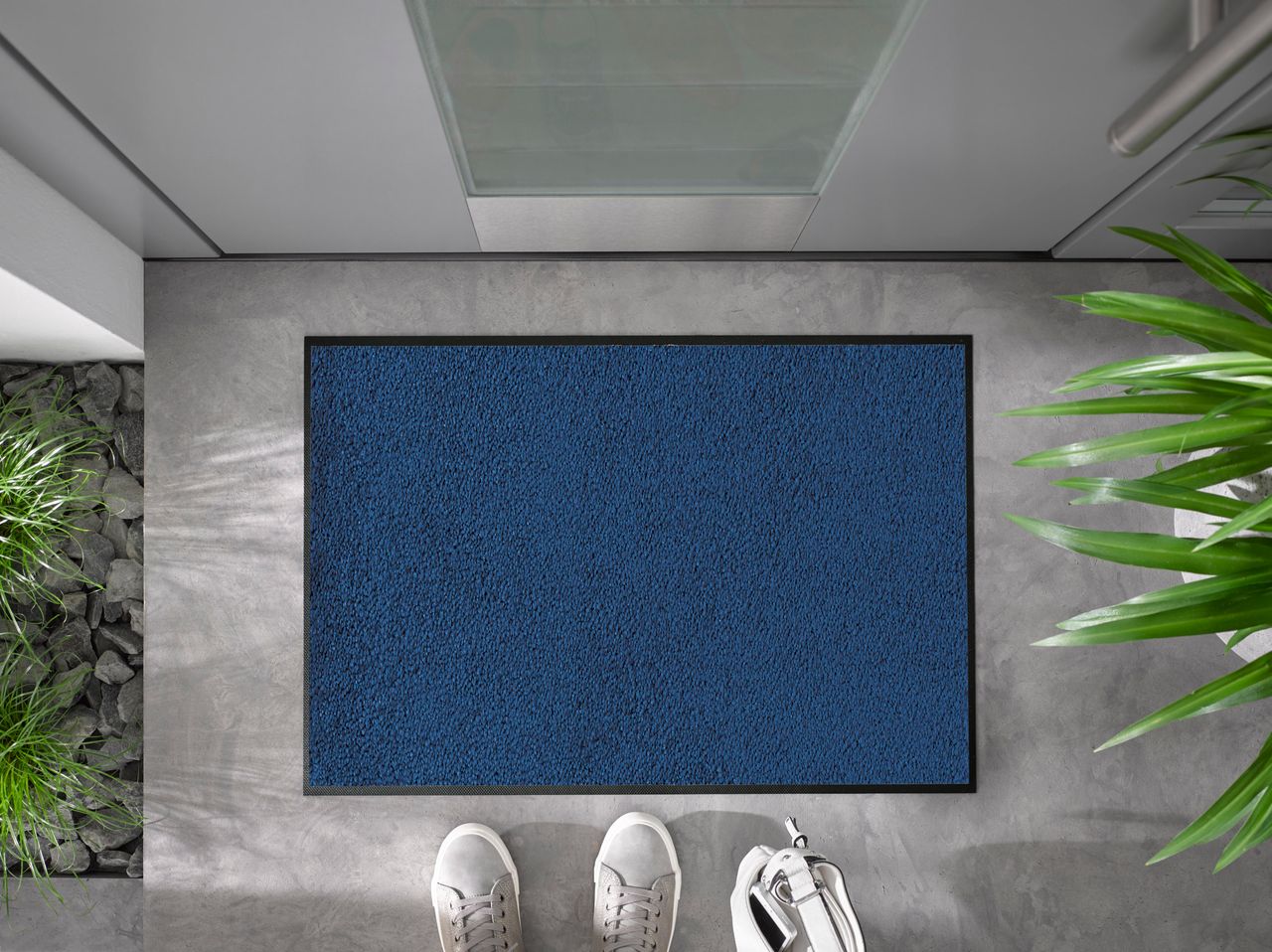 Fuma Rutschfeste Fußmatte Navy 90 x 60 cm