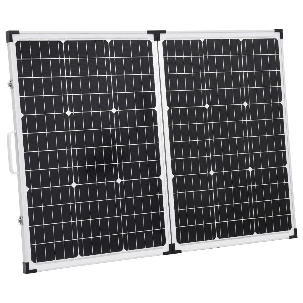 vidaXL Solarmodul Solarmodul in Koffer-Design Klappbar 120 W 12V