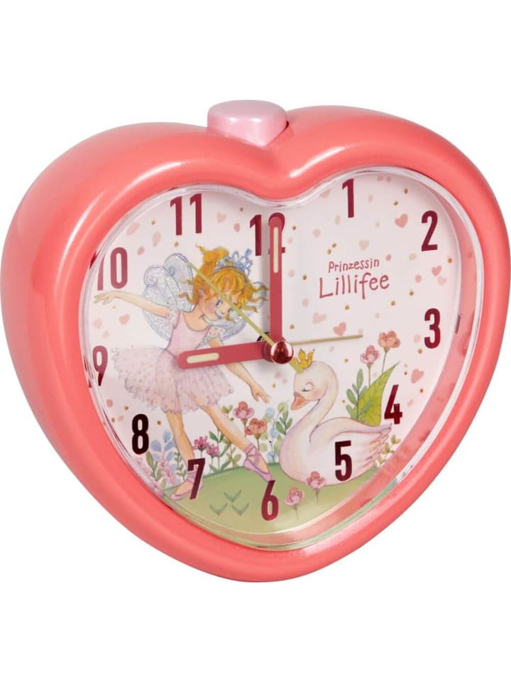 Prinzessin Lillifee Wecker mit Schwanensee Melodie, mit Perlmutt-Glanz und Licht günstig kaufen onesize