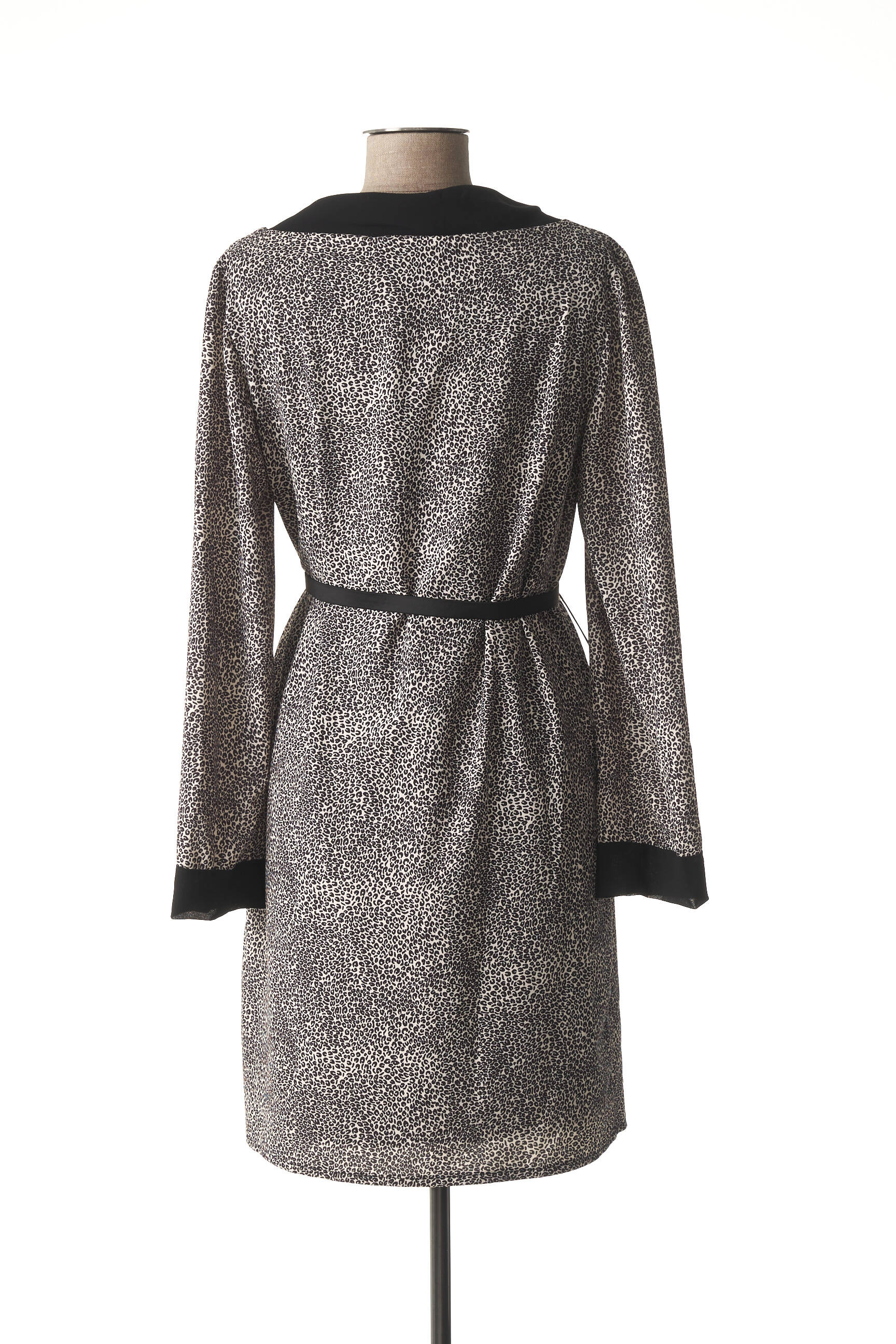 Menonove Robes Maternite Femme couleur noir