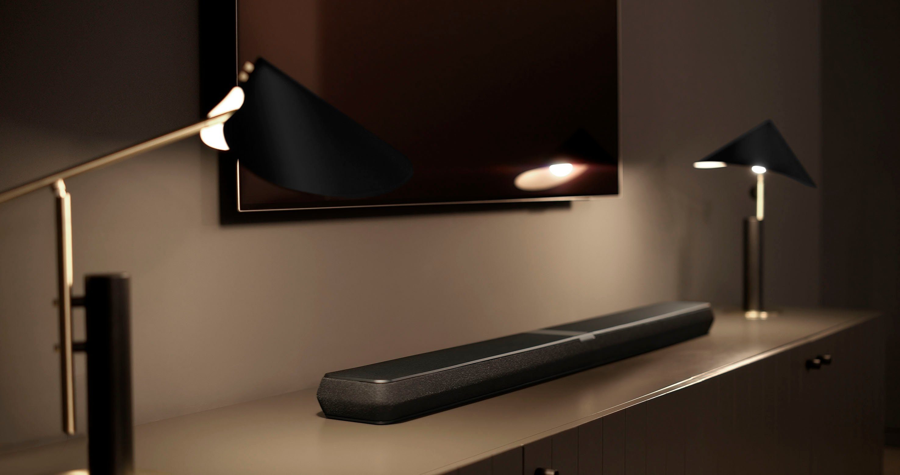 Bowers & Wilkins Panorama 3 Wireless 3.1.2 Soundbar (aptX Bluetooth, 400 W, Dolby Atmos, Airplay 2)