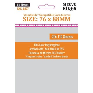 Sleeve Kings Zombicide Sleeves (76x88mm) (110)