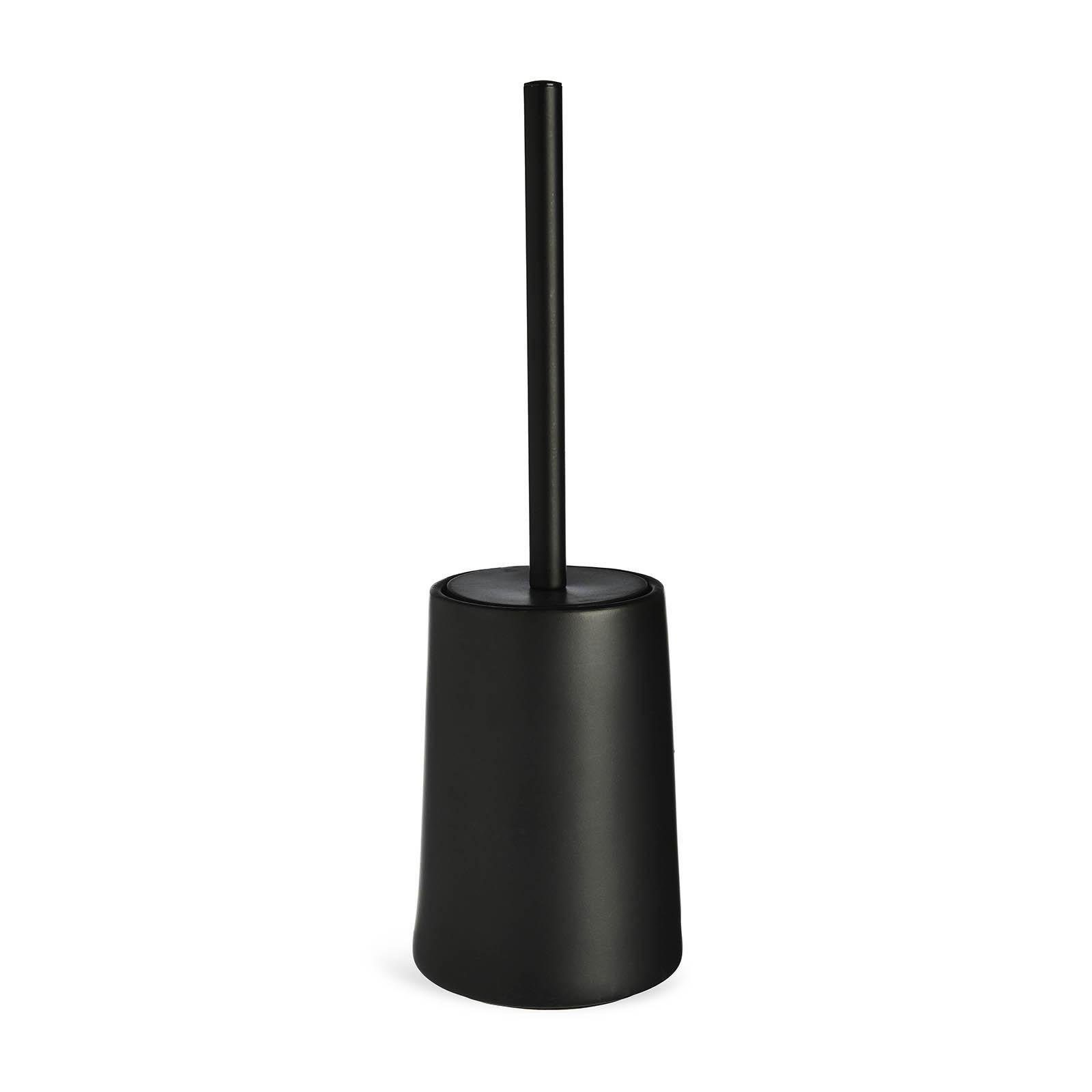 Depot WC-Reinigungsbürste Toilettenbürste Trend, (Packung, 1 Toilettenbürste, 1 Halterung), aus Keramik, Polypropylen, Stahl, L 17.5 Zentimeter