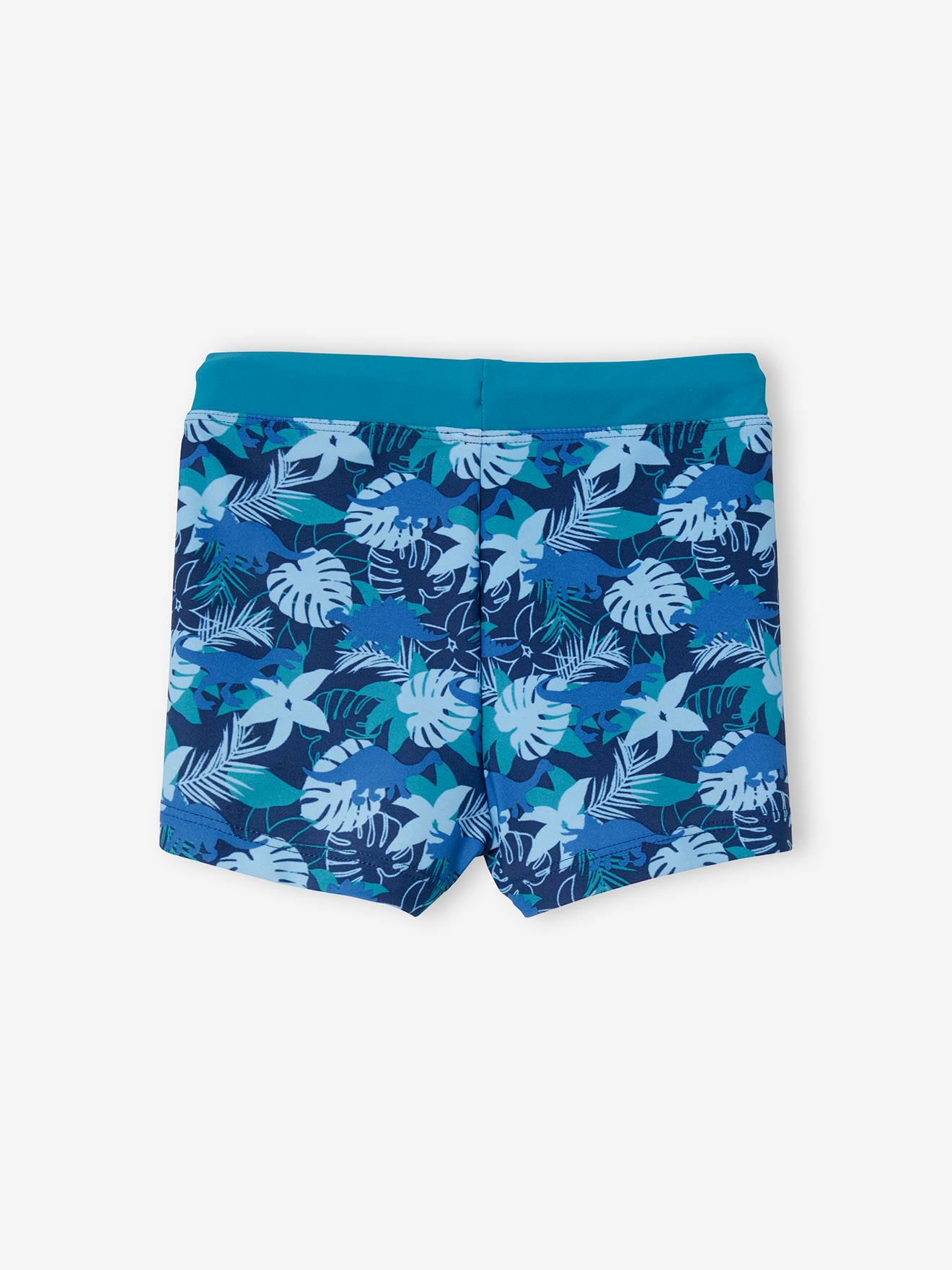 Boxer de bain imprimé garçon marine imprimé