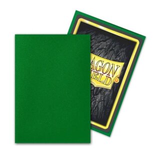 Dragon Shield Japanese Size Brushed Art Sleeves - Emerald  (60)