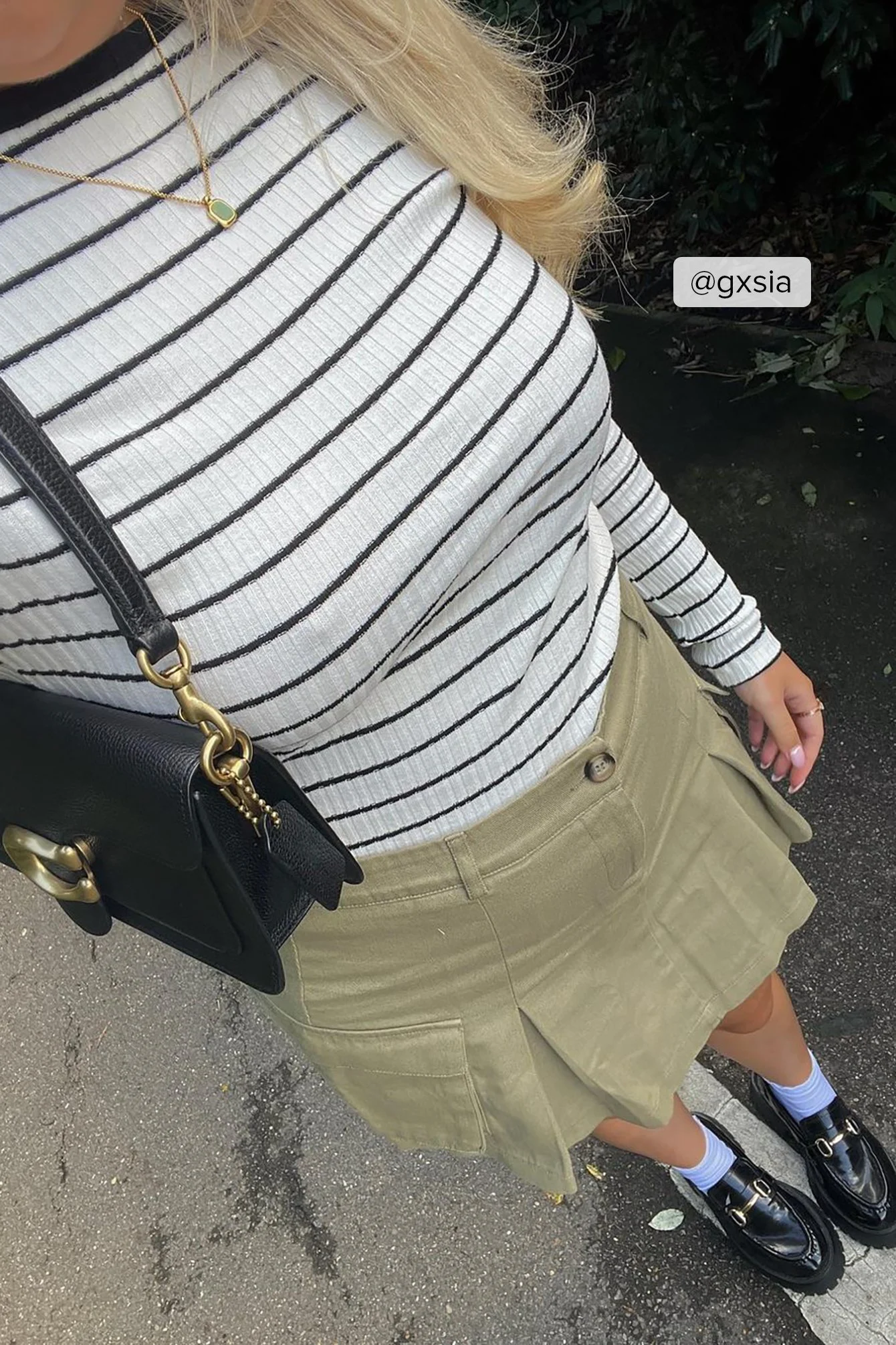 Cargo-Minirock mit mittlerer Taille
