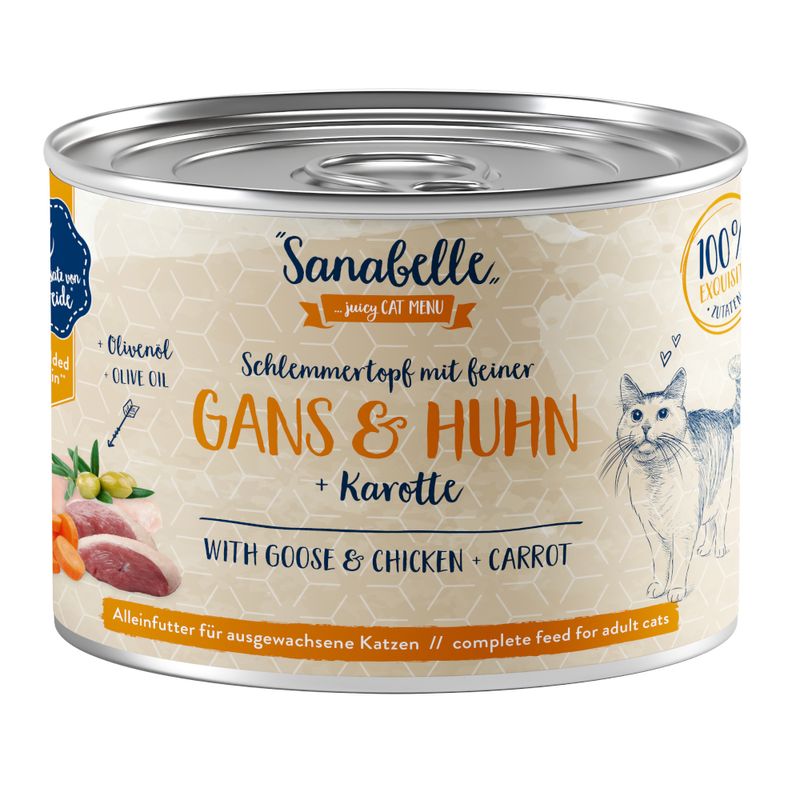Sparpaket Sanabelle Fleisch in Soße 24 x 180 g