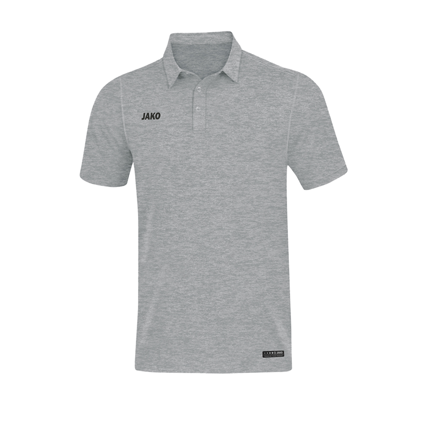 Jako Premium Basics Poloshirt Grau F40