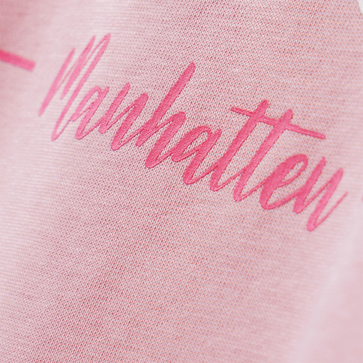 Mädchen Sweatkleid mit großem Print