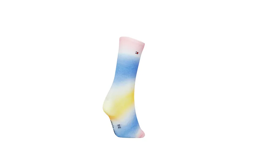 TOMMY HILFIGER Damen Socken Gradient Print multicolor