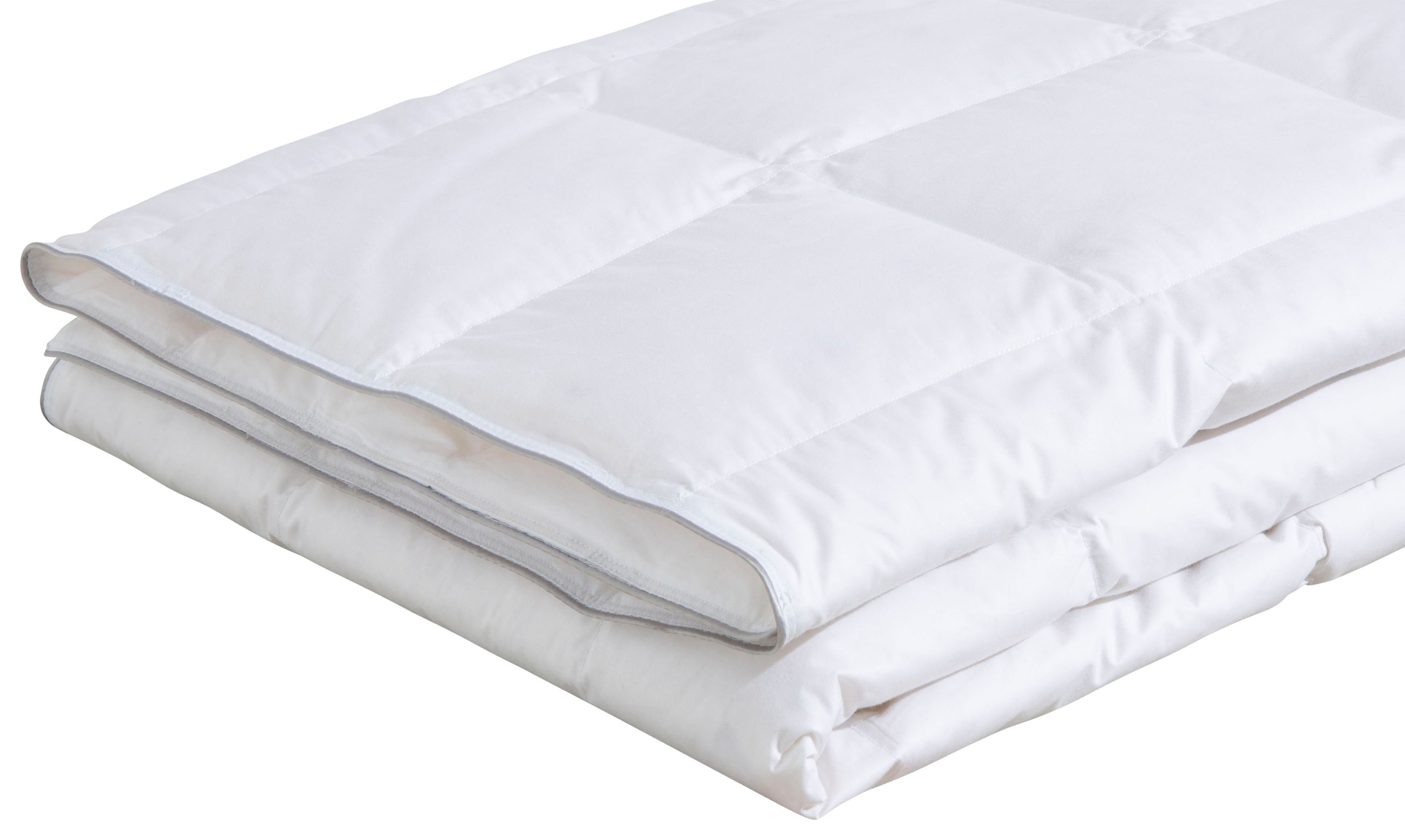 Daunenbettdecke + Kopfkissen, Lodiken, von Sommer bis Winter die optimale Bettdecke mit Kissen, Älgdröm, Bezug: 100% Baumwolle, Set aus 1 Kissen und 1 Bettdecke