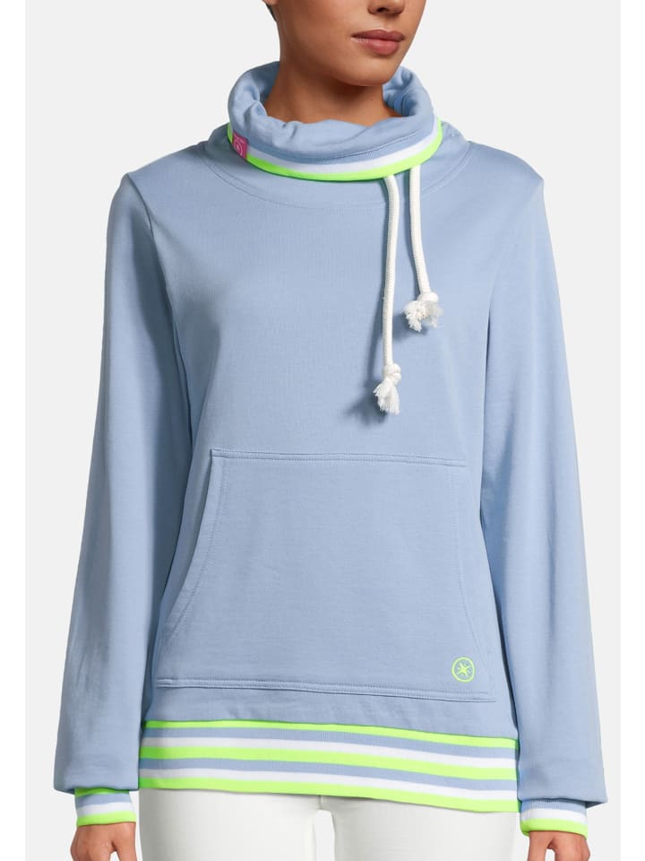 Salzhaut Sweatshirt LEPEL in Ice Blue günstig kaufen
