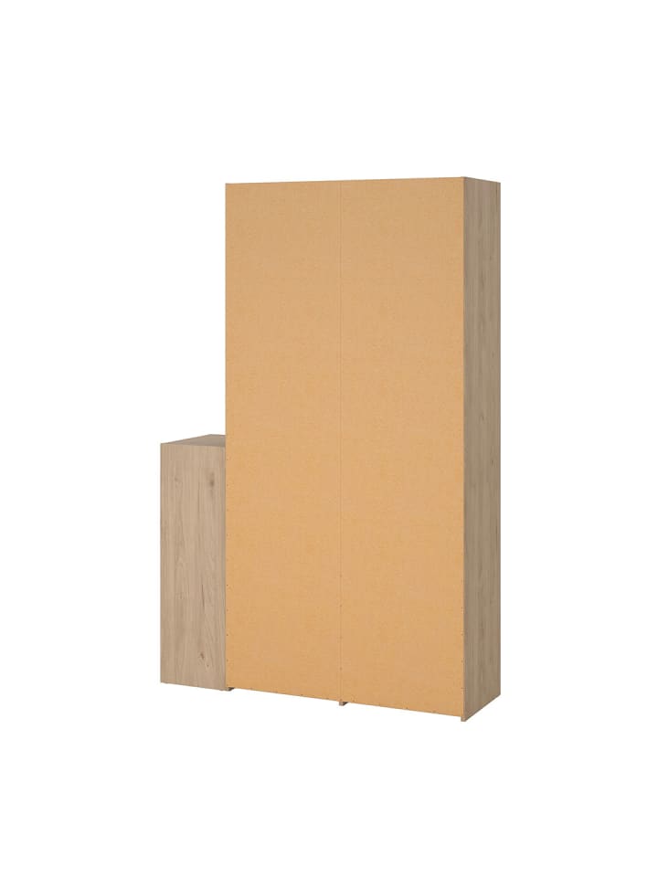 ebuy24 Kleiderschrank Kimmy Walnuss 128 x 41 cm günstig kaufen onesize